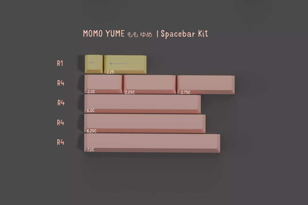 Momo Yume Spacebars